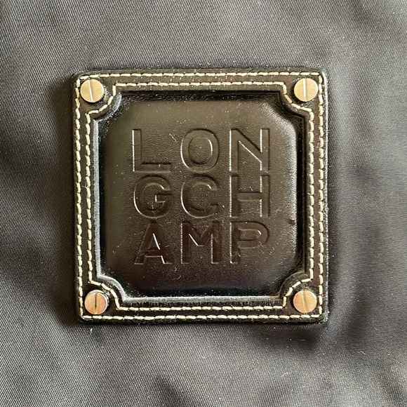 Longchamp Nylon Crossbody black bag - Picture 2 of 12